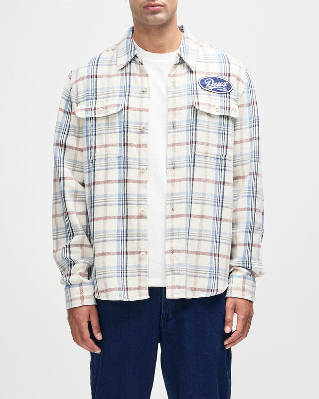 D261MSH304-VacayCheckShirt-Natural