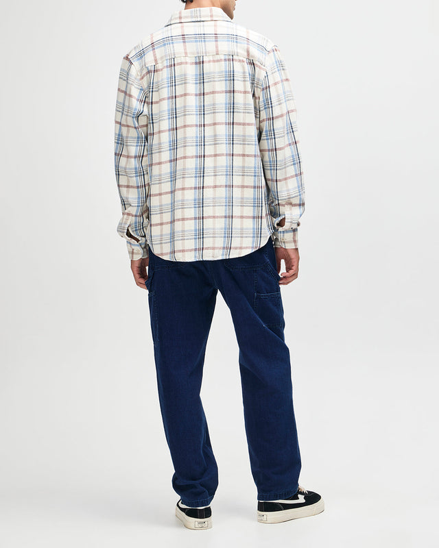 Vacay Check Shirt - Natural Check