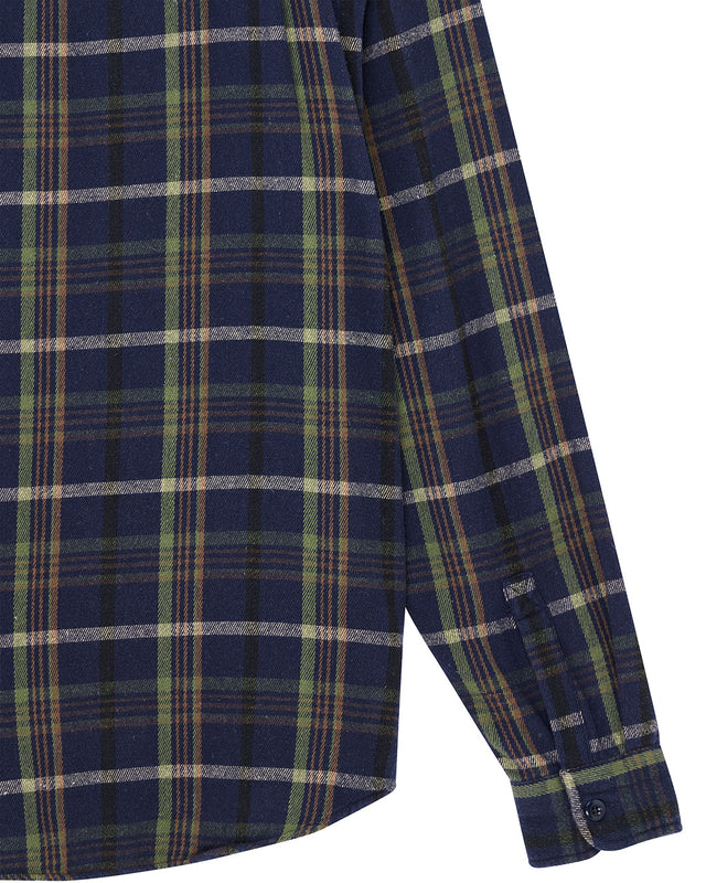 Vacay Check Shirt - Navy Check