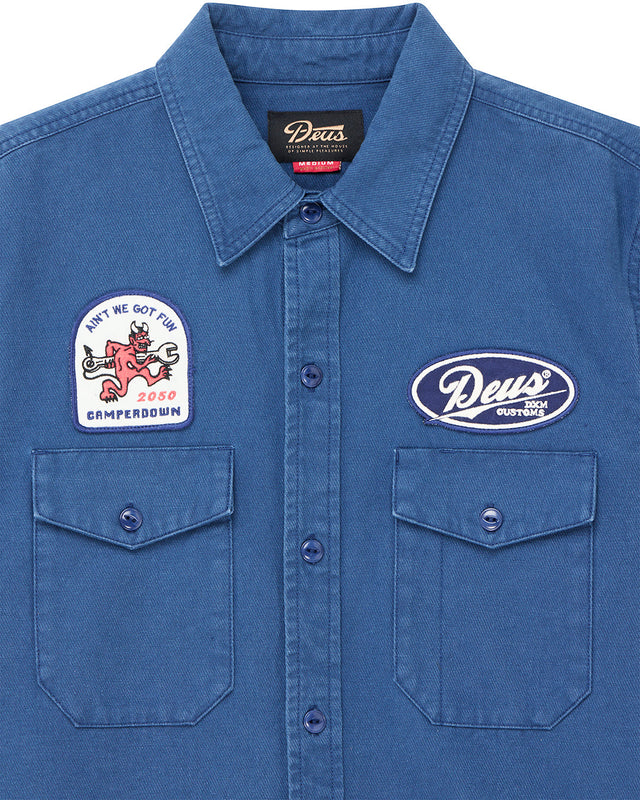 Nomad Shirt - Mechanic Blue