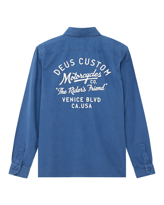 D261MSH315-NomadShirt-MechanicBlue