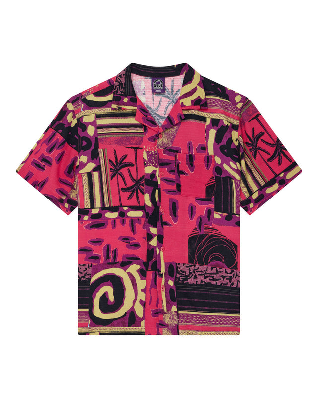 D261MSH525-FreamonShirt-MelonRed