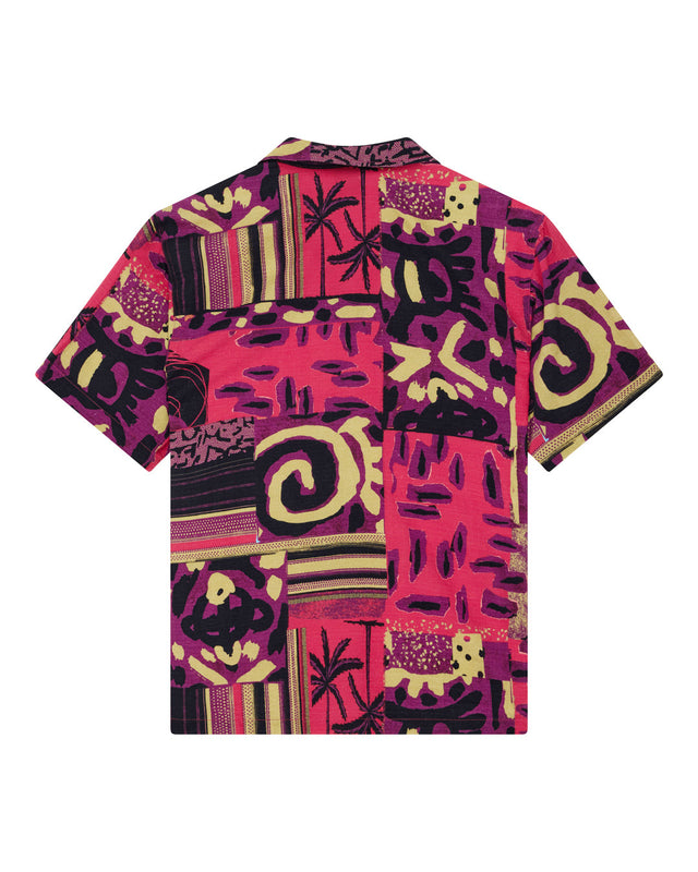 D261MSH525-FreamonShirt-MelonRed