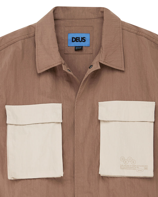 Tommy Surf Shirt - Camel Brown