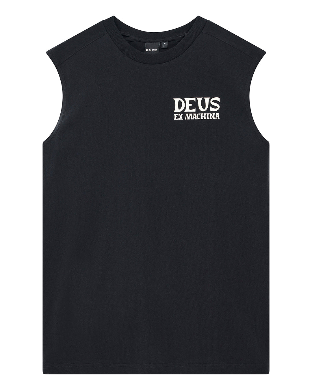 Muscle Tops | Deus Ex Machina | Chinook Muscle - Black – Deus Ex