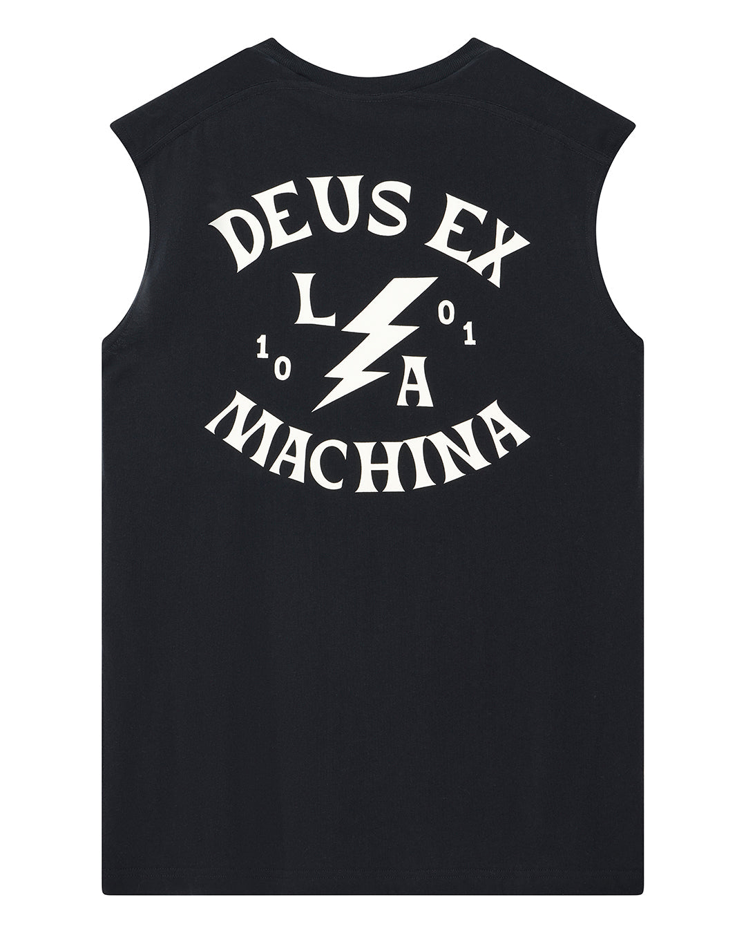 Muscle Tops | Deus Ex Machina | Chinook Muscle - Black – Deus Ex