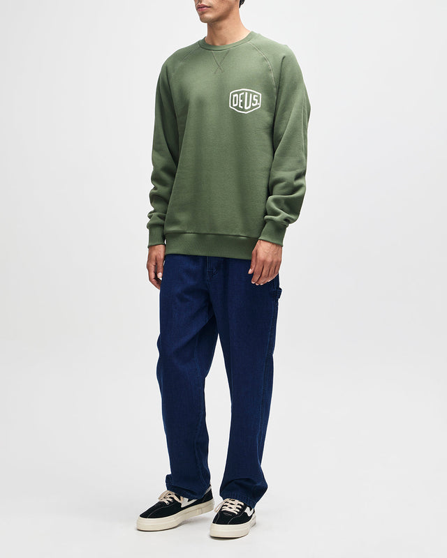 Venice Address Crew - Pine Green