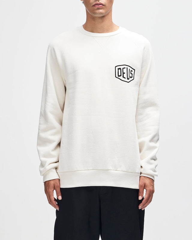 Biarritz Address Crew - Dirty White