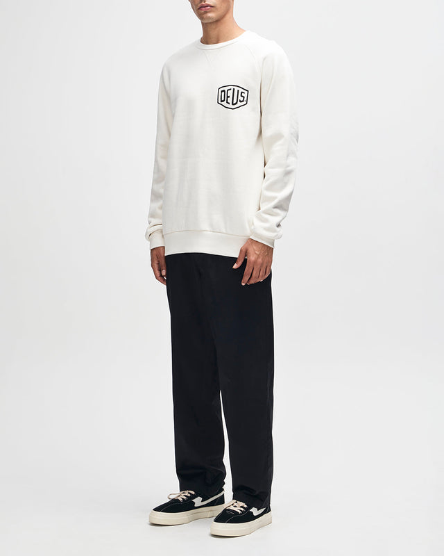 Biarritz Address Crew - Dirty White