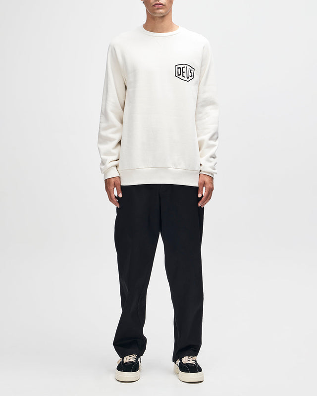 Biarritz Address Crew - Dirty White