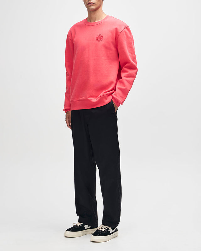 Pill Logo Crew - Melon Red