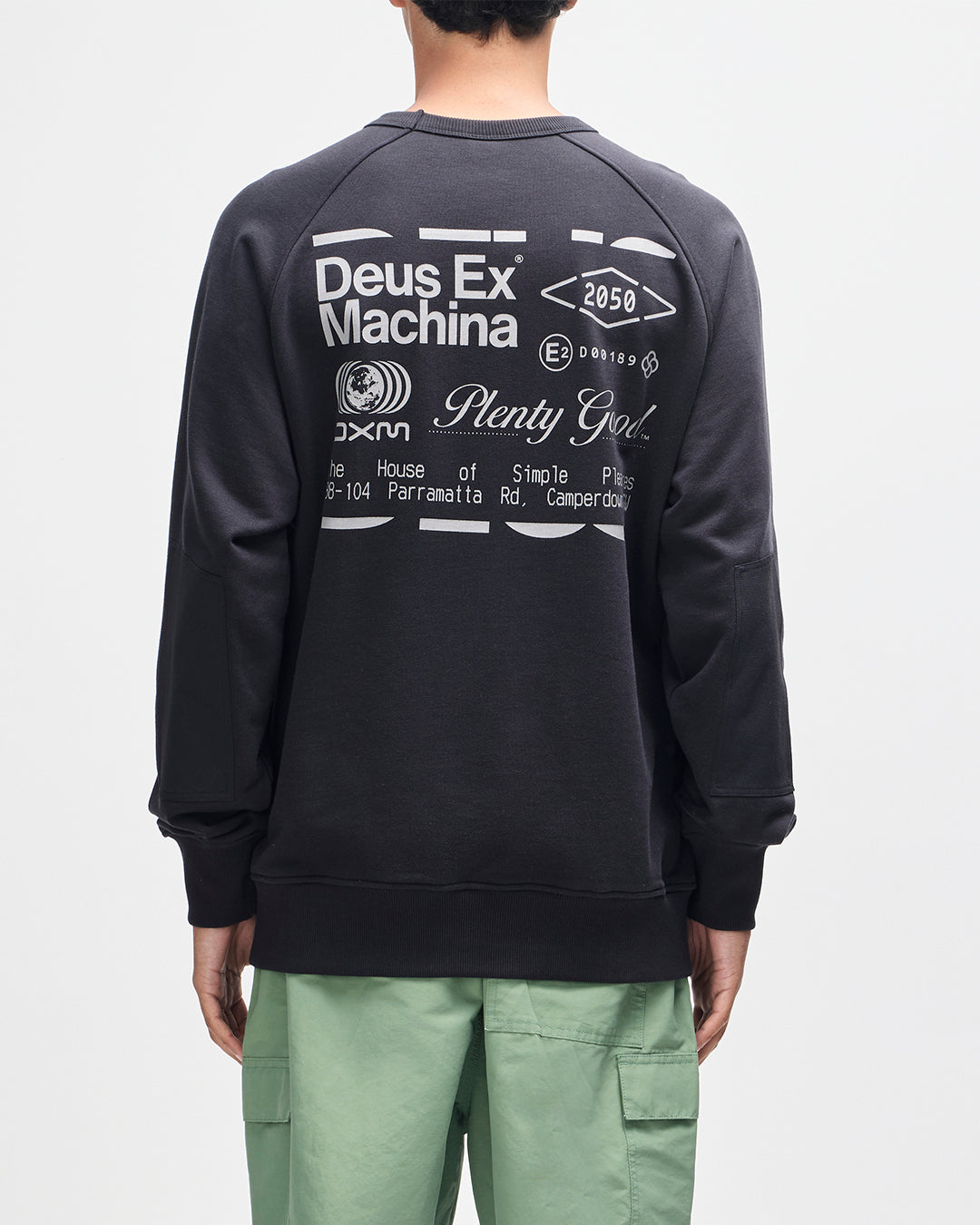Sweaters | Deus Ex Machina | Plenty Good Crew - Black – Deus Ex