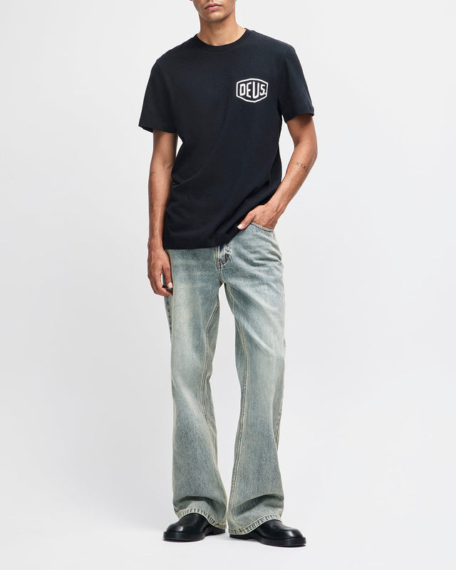 Camperdown Address Tee - Black