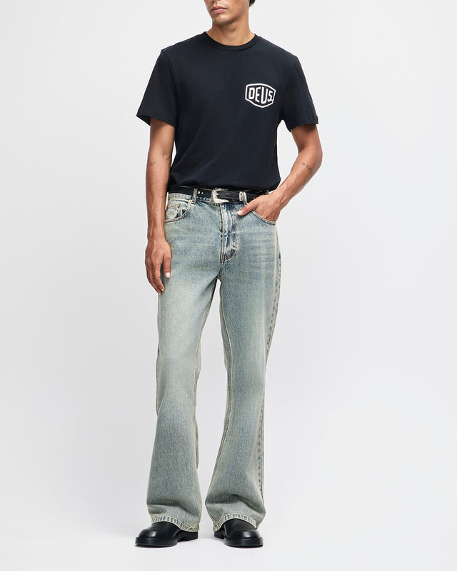 Camperdown Address Tee - Black