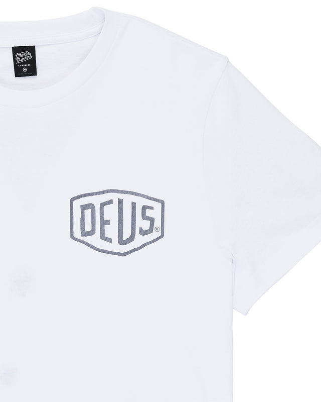 T-shirt Harajuku Address - Blanc