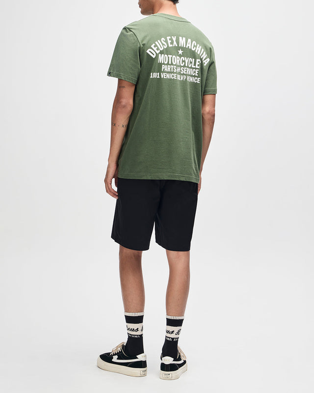 Venice Address Tee - Pine Green
