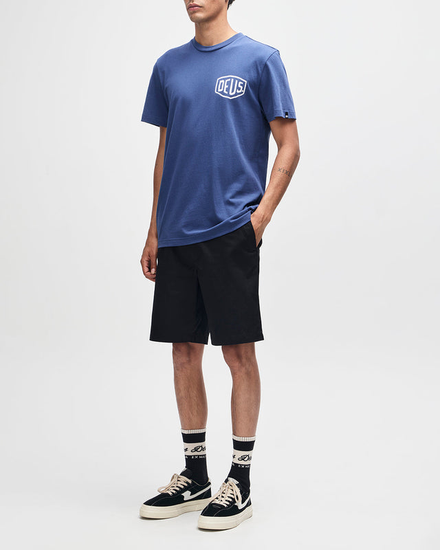 Harajuku Address Tee - Mechanic Blue