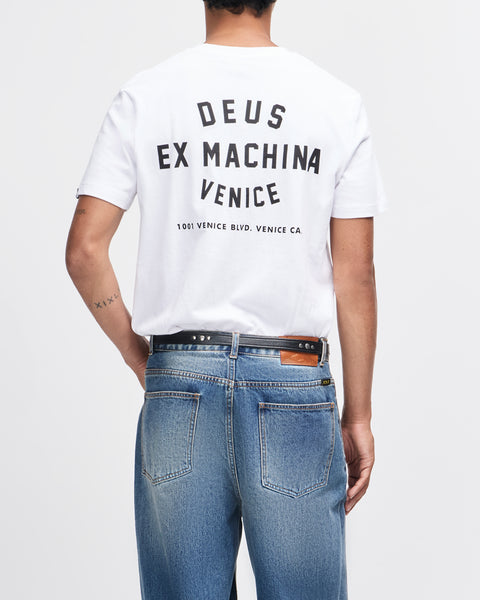 Tees | Deus Ex Machina | Venice Skull - White – Deus Ex Machina Europe