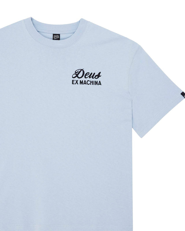 Harajuku Sign Tee - Cerulean Blue