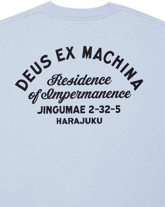Harajuku Sign Tee - Cerulean Blue
