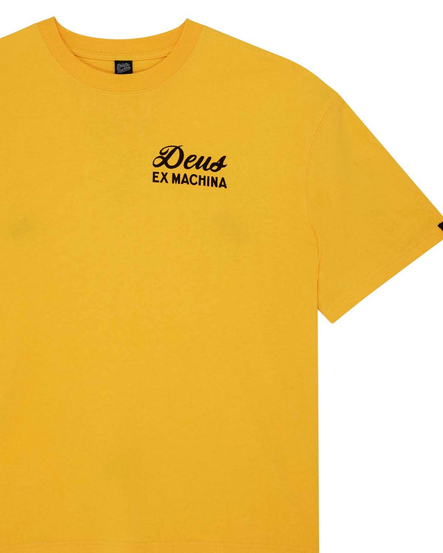 Canggu Sign Tee - Citrus Yellow