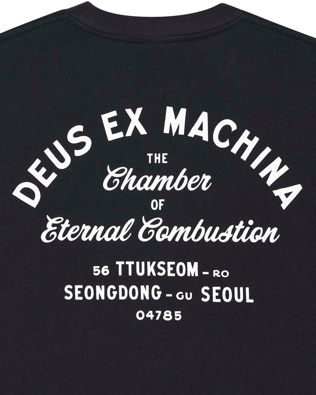 Seoul Sign Ls Tee - Black