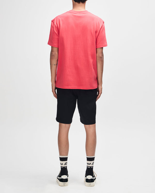 Pill Logo Tee - Melon Red