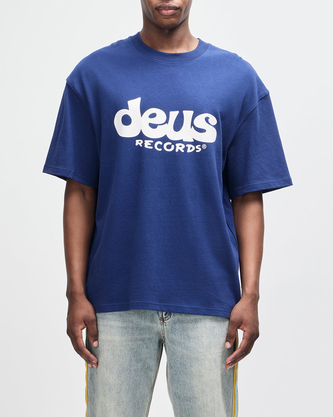 T-Shirts | Deus Ex Machina | Smile Tee - Limoges Blue – Deus Ex