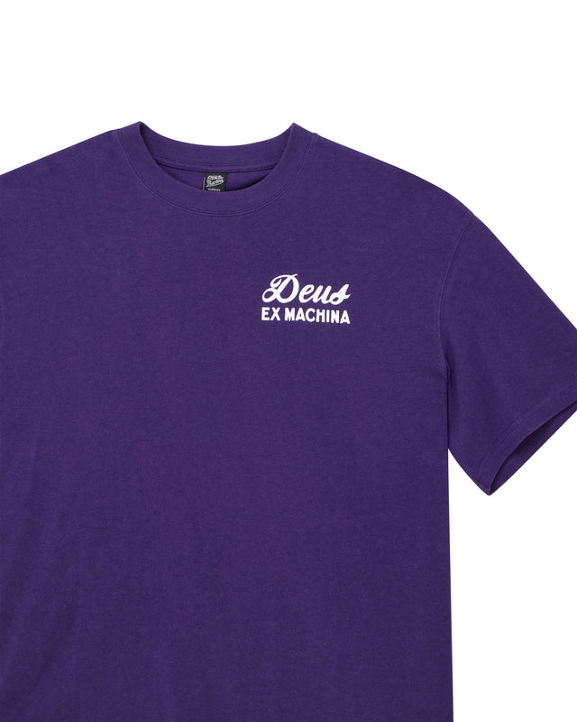 Venice Sign Tee - Violet Indigo