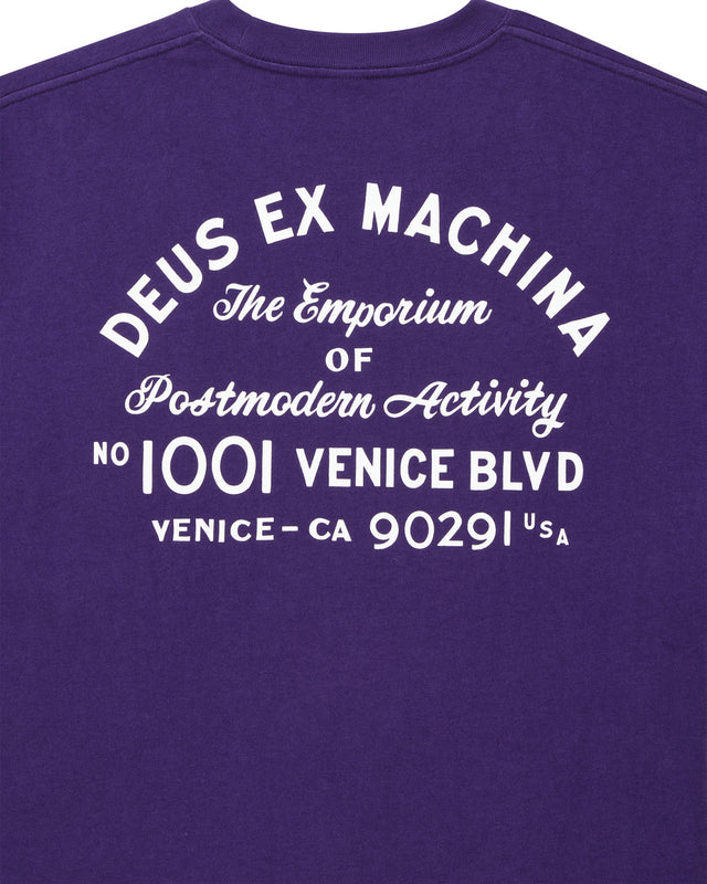 Venice Sign Tee - Violet Indigo