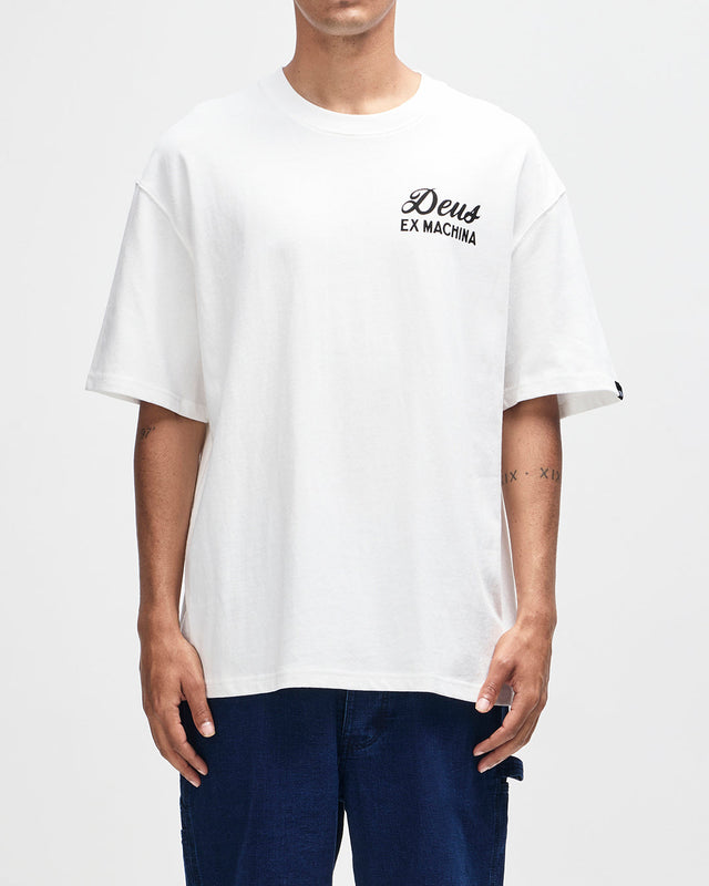 D261MTS199-VeniceSignTee-White