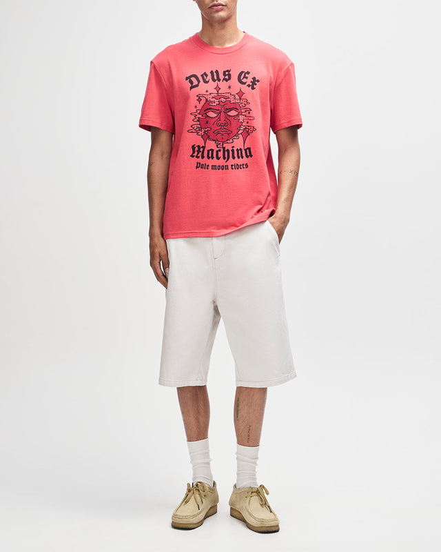 Solaris Tee - Melon Red