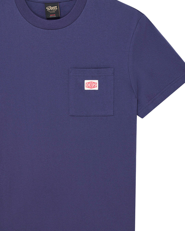 Parts & Service Pocket Tee - French Blue