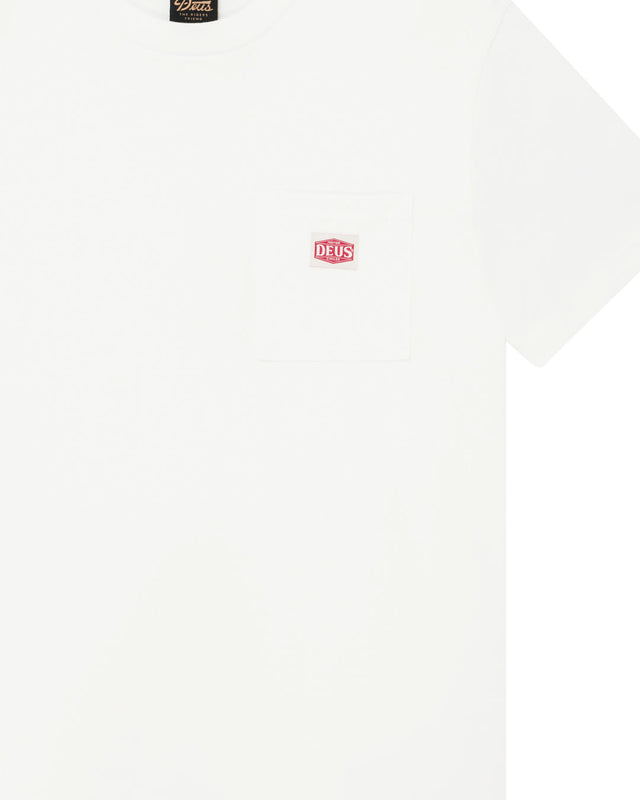 Parts & Service Pocket Tee - Vintage White
