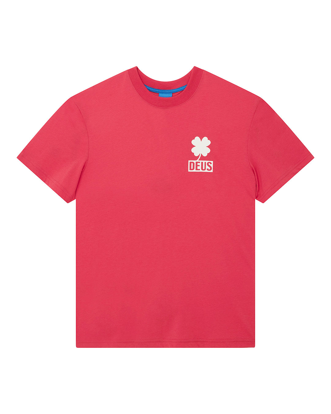 T-Shirts | Deus Ex Machina | Quad Tee - Melon Red – Deus Ex