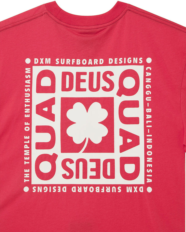 Camiseta Quad - Rojo Melón