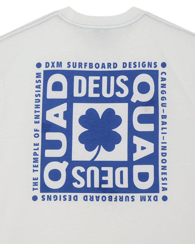 T-shirt Quad - Blanc vintage