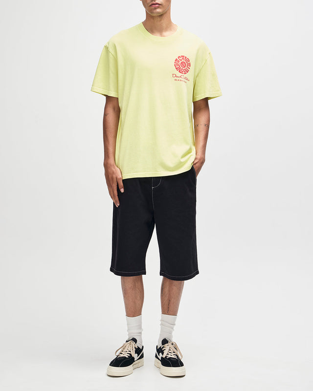 T-shirt Canggu Address - Jaune canari