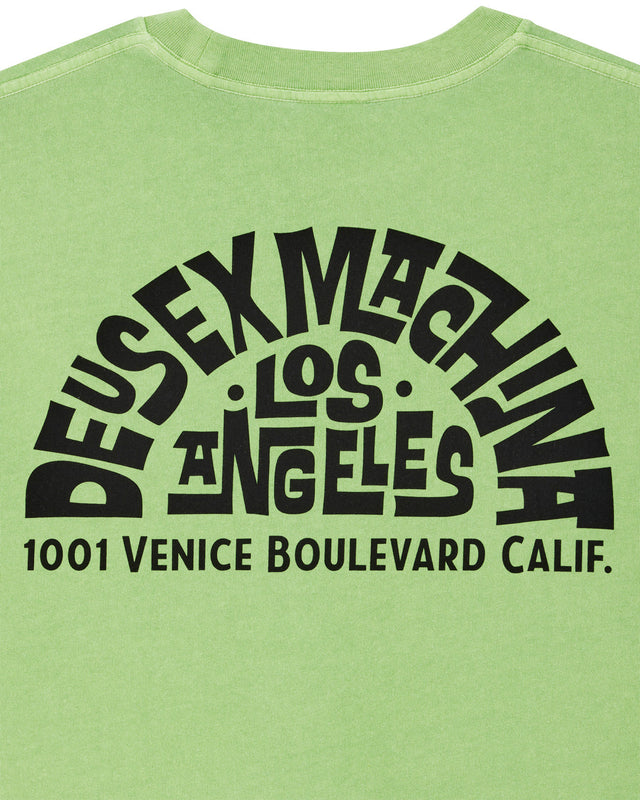 T-shirt Los Angeles Address - Vert perroquet