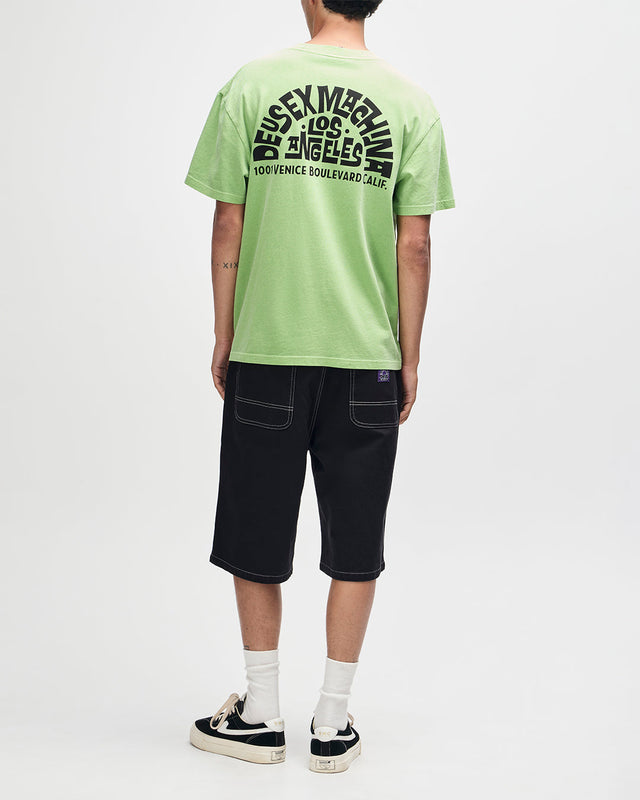 T-shirt Los Angeles Address - Vert perroquet