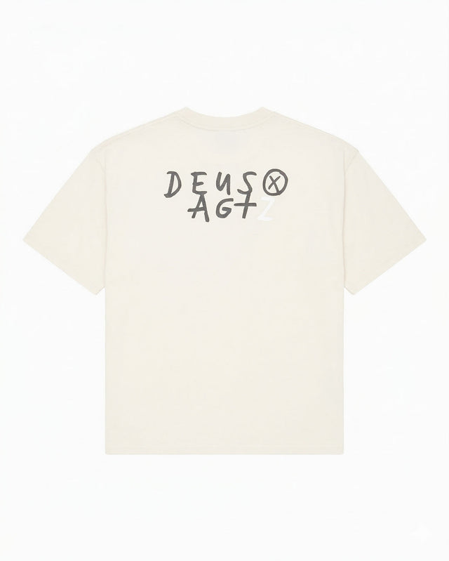 Deus x AGTZ Twin Tail Series Tee - Bone White
