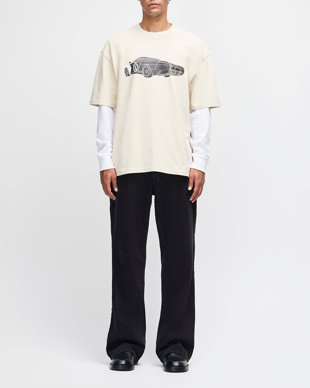 Deus x AGTZ Twin Tail Series Tee - Bone White