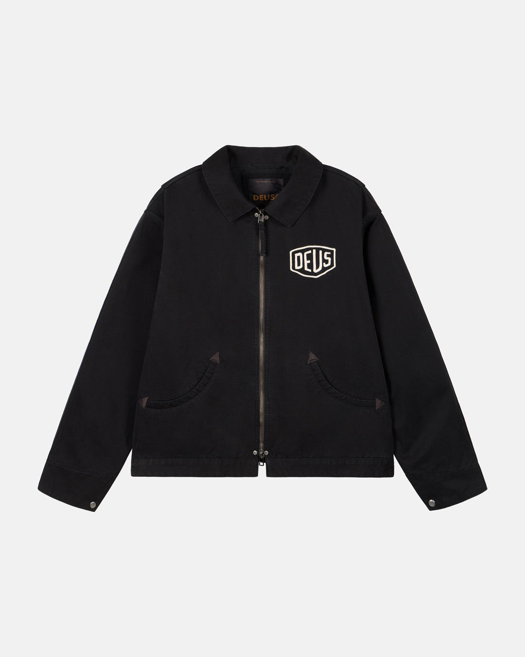 Jackets | Deus Ex Machina | Roar Work Jacket - Black – Deus Ex