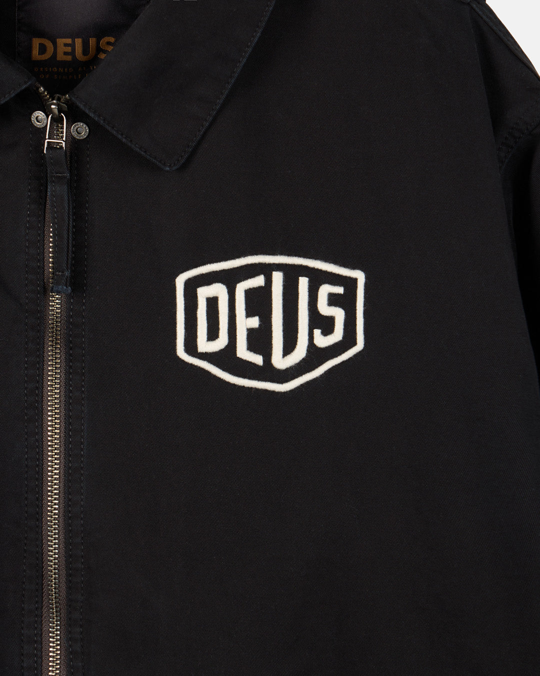 Jackets | Deus Ex Machina | Roar Work Jacket - Black – Deus Ex