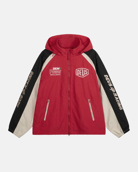 Jackets | Deus Ex Machina | Track Jacket - Red – Deus Ex Machina