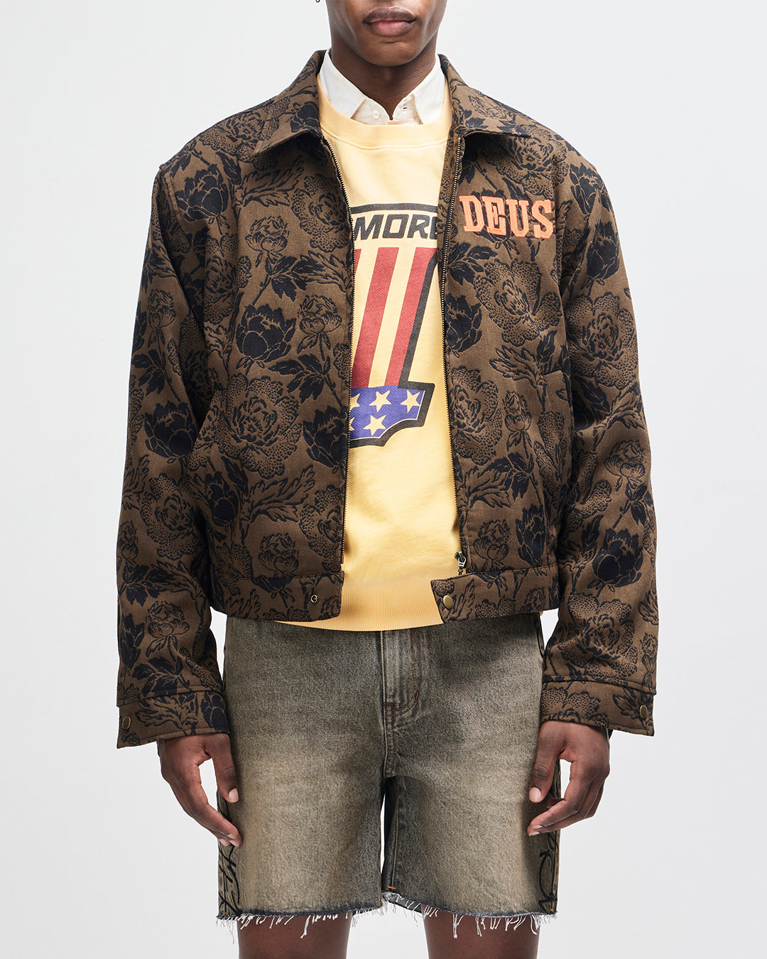 Jackets | Deus Ex Machina | Danse Macabre Jacket - Brass Brown
