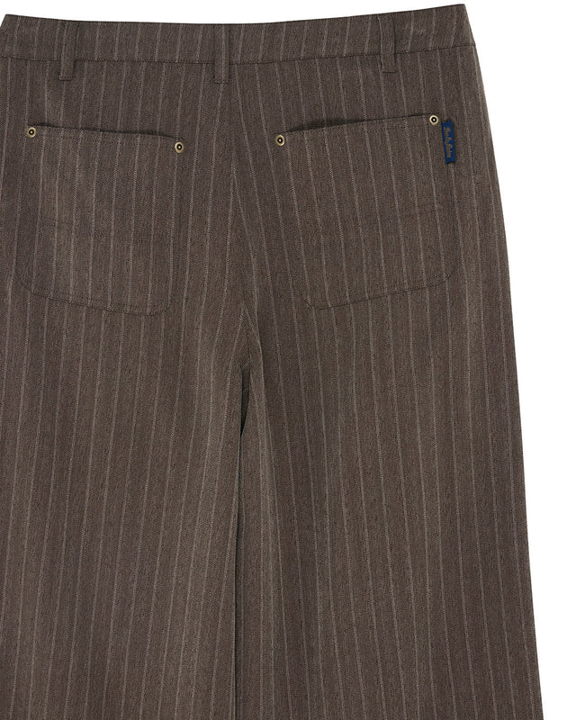 Hear & Now Stripe Pant - Gravel Grey
