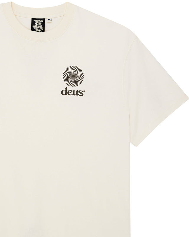 Strata Tee - Dirty White