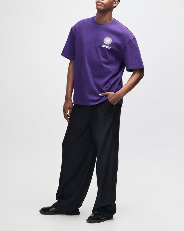 Strata Tee - Violet Indigo