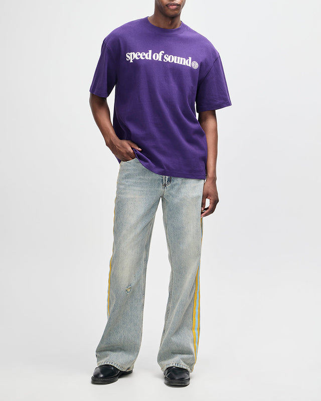 Velocity Tee - Violet Indigo